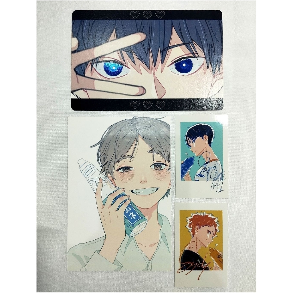 SET Postcard Kageyama Tobio (by ddoonngg), Sugawara, Photocard Kageyama Hinata