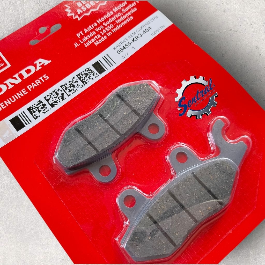 Kampas Rem Cakram Dispad Depan Supra x Lama Smash Honda KR3 ( Grade A )