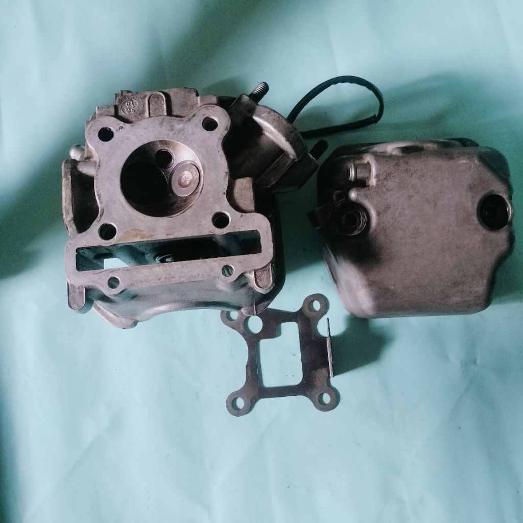 Blok Head Cylinder Yamaha Mio J soul gt fino x-ride 115,,Original Copotan Head Cylinder blok Origina