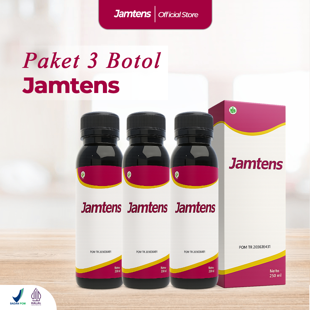 Jamtens  3 Box Herbal Fermentasi FITOBIOTIK - Minuman Kombinasi Herbal Sirih Merah & Seledri - Memba