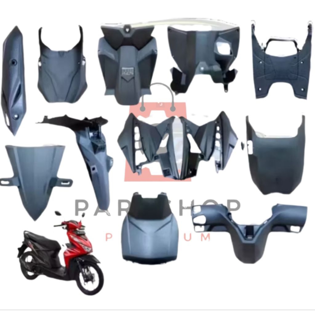 FULLSET BODY KASAR HONDA BEAT DELUXE 2020-2021-2022