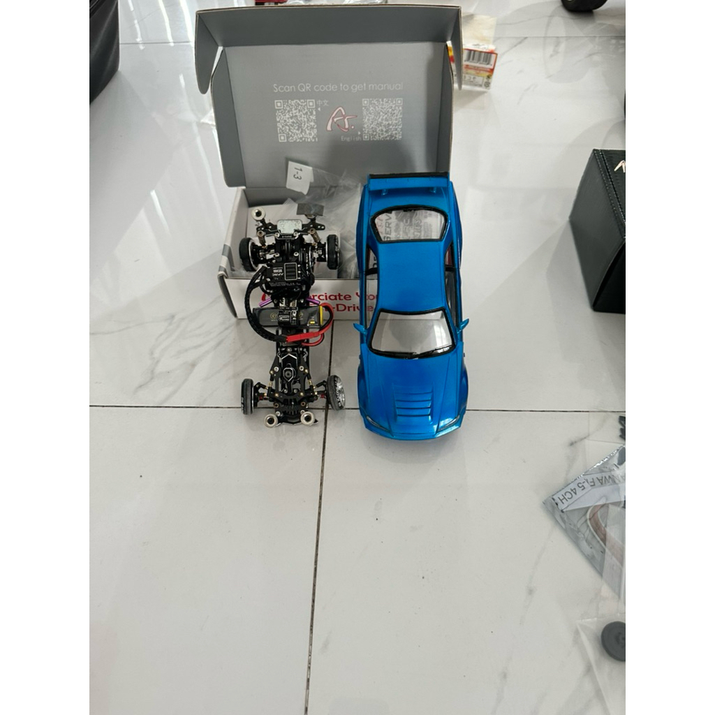 Drift Art DA4 + hop up kit only 1/24 mini rc drift