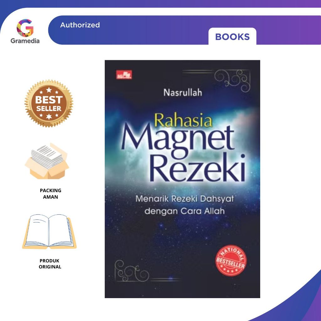 Gramedia  Pekanbaru - Rahasia Magnet Rezeki (Edisi Revisi) Nasrullah