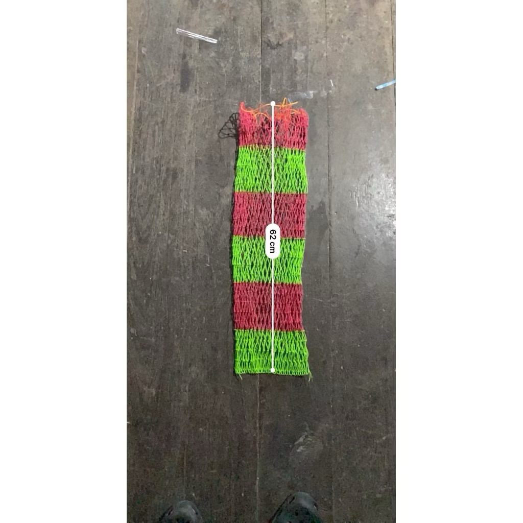 Tempat/wadah ikan pancing bahan rajut 1ml