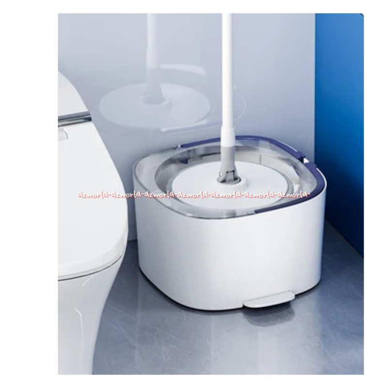 Proclean Electrical Spin Mop Set White Alat Pel Putar Dengan Listrik Warna Putih Pro Clean Hemat Ten