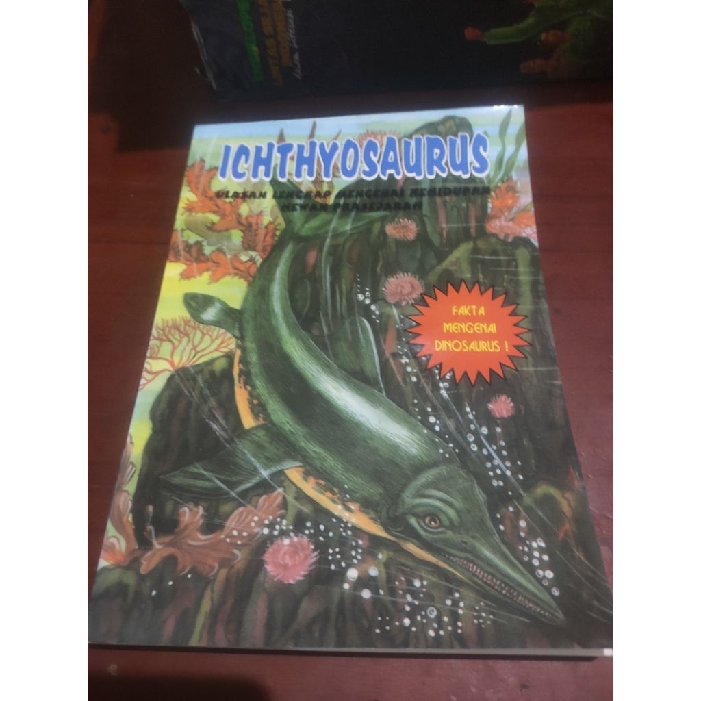 ICHTHYOSAURUS ,ULASAN LENGKAP MENGENAI KEHIDUPAN HEWAN PRASEJARAH.