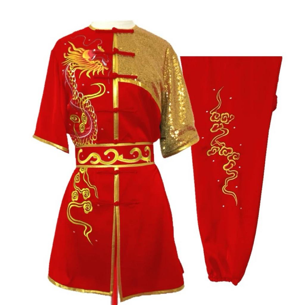 PO BAJU WUSHU BORDIR 7 KANCING PERTANDINGAN