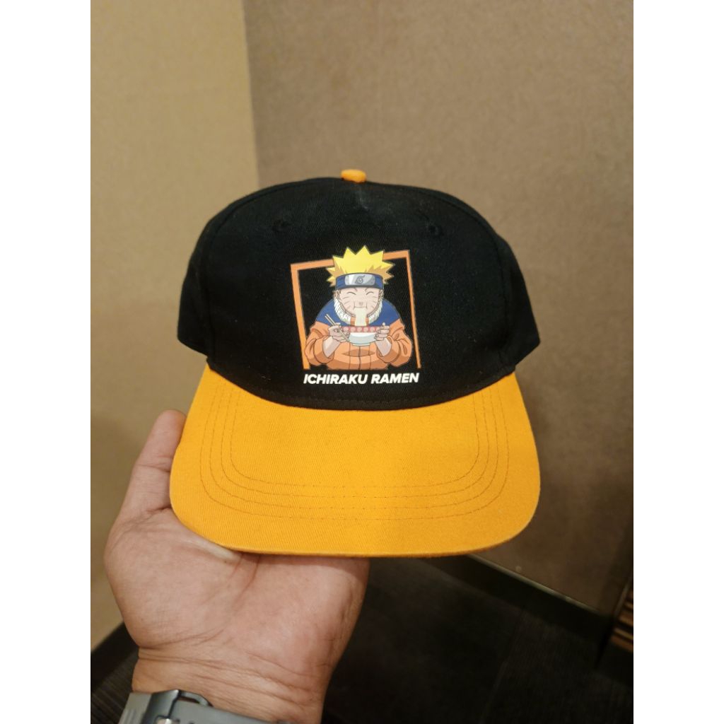 Topi ICHIRAKU RAMEN By official NARUTO Snapback