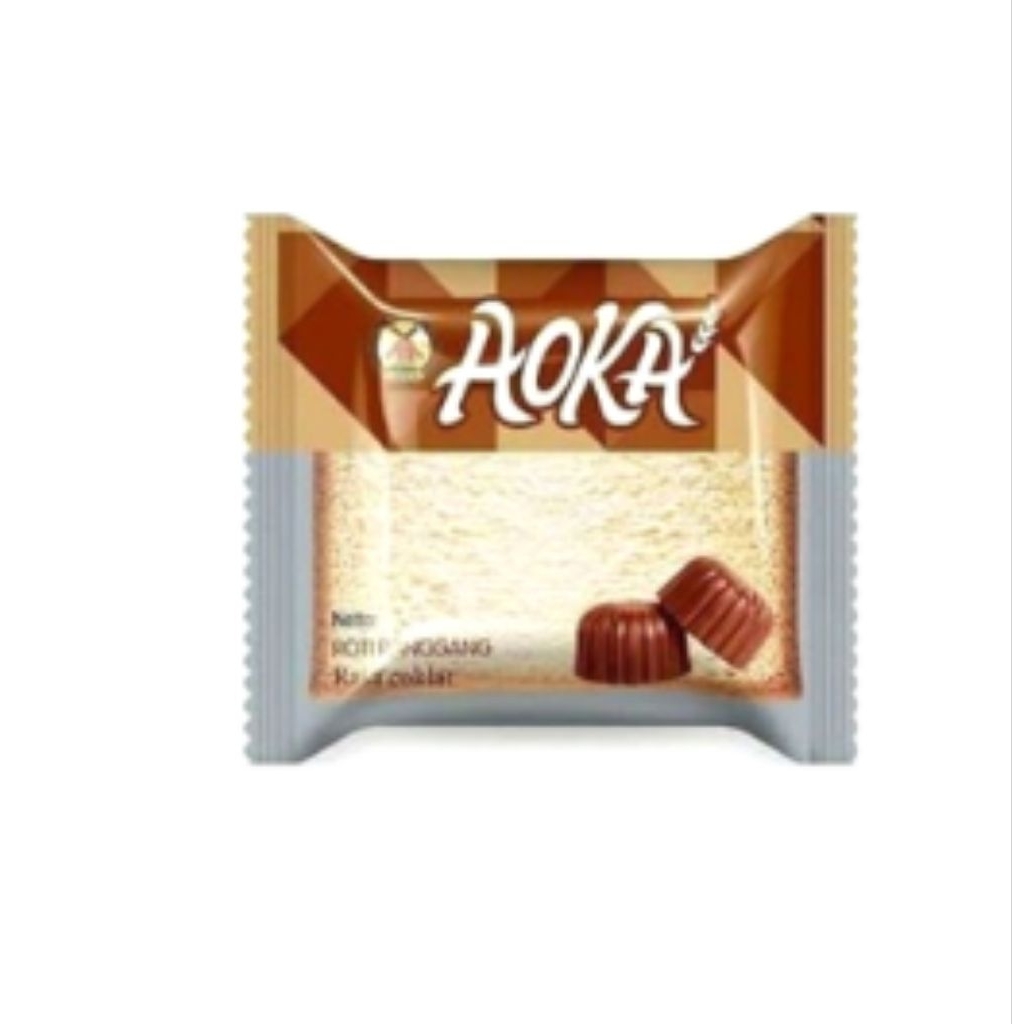 KARTON - AOKA ROTI TAWAR RASA COKELAT