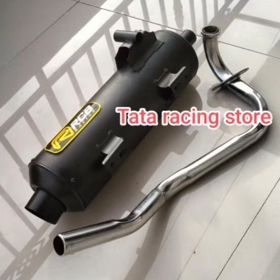 Knalpot Tsukigi RCB full set bas adem Beat karbu, beat deluxe, beat street, Beat fi, beat pop, Genio