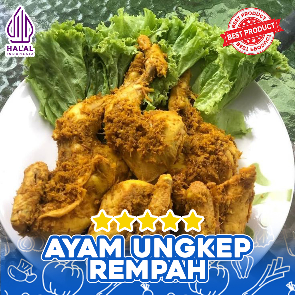 AYAM UNGKEP REMPAH FROZEN FOOD RUMAHAN