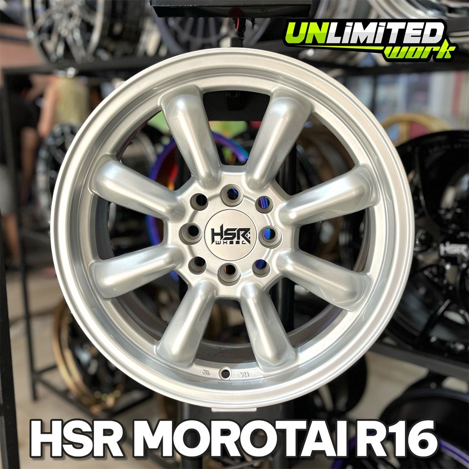 Velg Model Watanabe Ring 16 Termurah HSR Morotai R16 Hole 4X100/4X114,3 Avanza Corolla Soluna Fronx