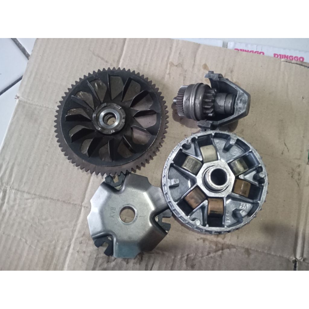 GIGI STATER RUMAH ROLLER FULLSET HONDA BEAT FI SCOOPY FI VARIO LED SPACY FI ORIGINAL COPOTAN MOTOR H