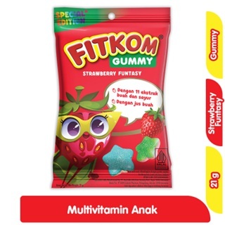 FITKOM Gummy Multivitamin Anak Vitamin C & Zinc 24GR