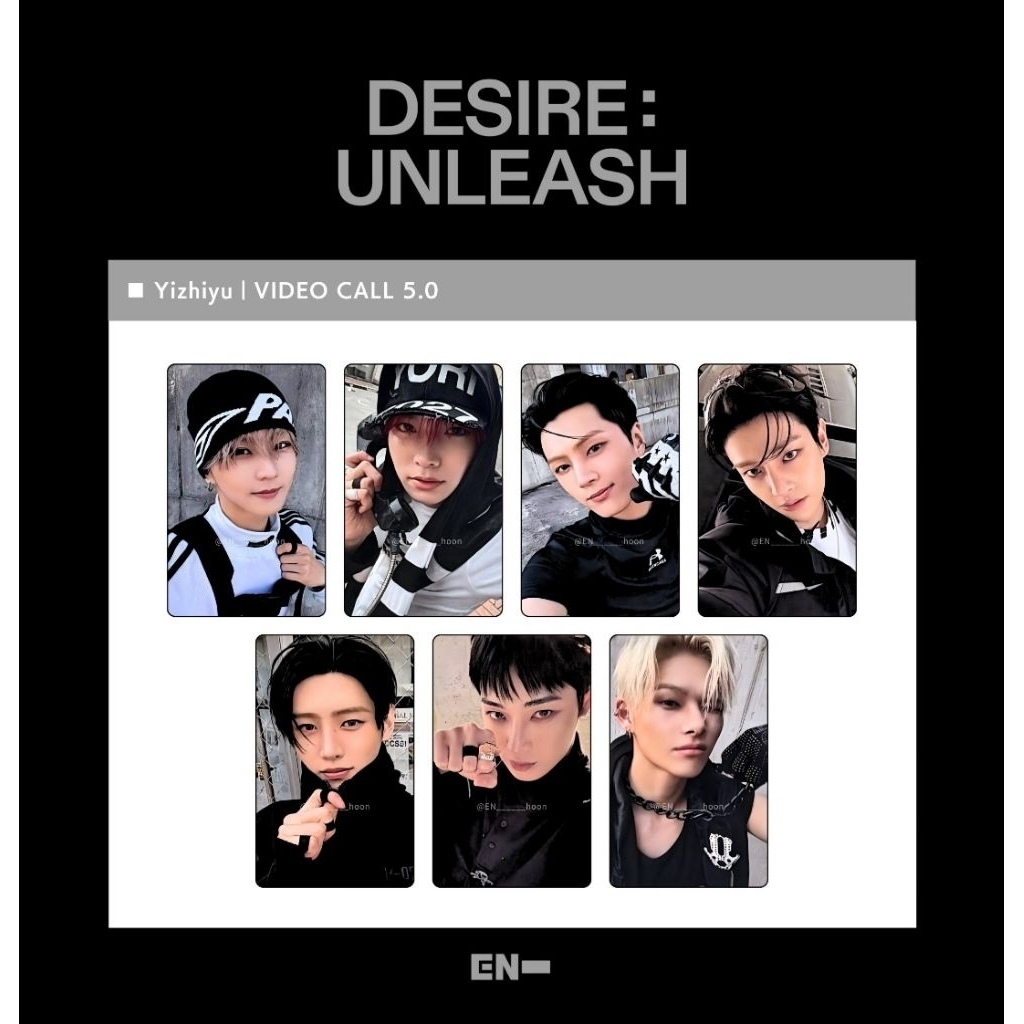 [BACA DESK] WTO Sunoo Jungwon YZY VCE R5 D:U ENHYPEN Official Photocard