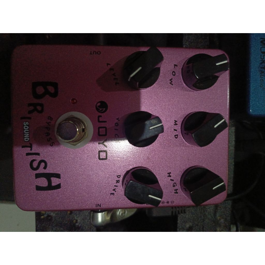 joyo british cabsim preamp fx gitar