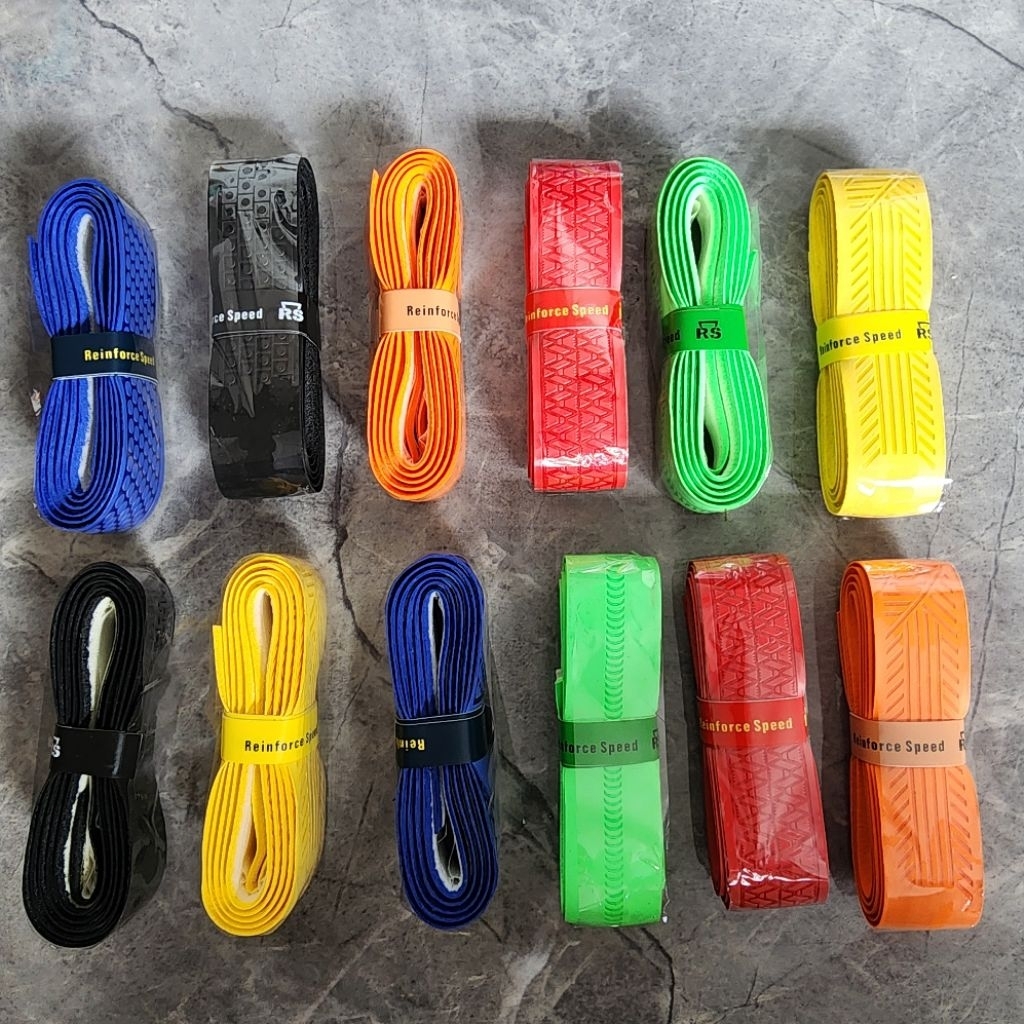 Grip raket badminton karet tebal RS