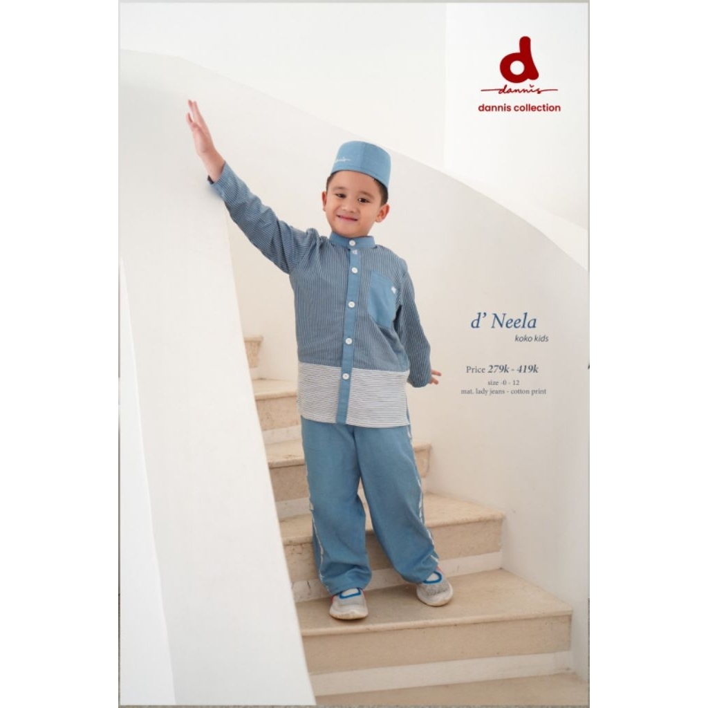 Dannis Online Surabaya D'NEELA Sarimbit Dannis Terbaru Mom And Dad Bordir Abaya Koko Kemko Dannis Pa