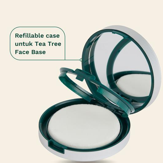 The Body Shop Tea Tree Face Base Compact Case