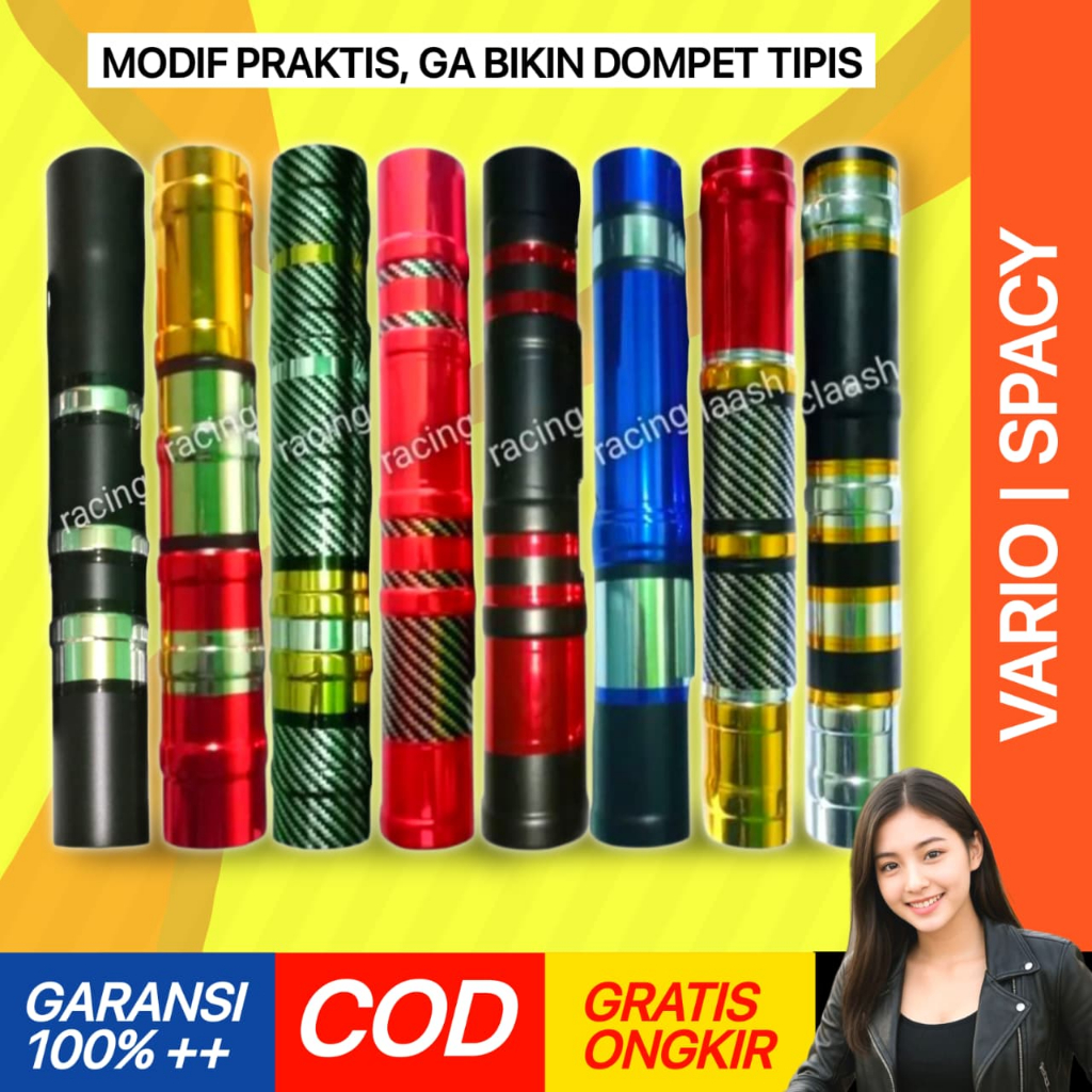 Shopizen Cover Shock Sok Skok Depan Vario Spacy 110 125 150 160 Fi Led Abs Cbs New Old Karbu M2