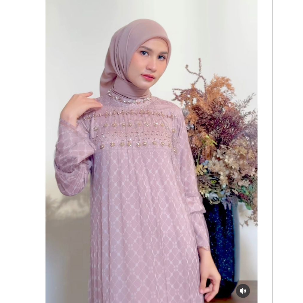 ALEEZA LUXURY DRESS BY JAVINA  OFFICIAL  / SET FAMILY ALEEZA ALEENA LUXURY /  DRESS ALEZA LUXURY by 