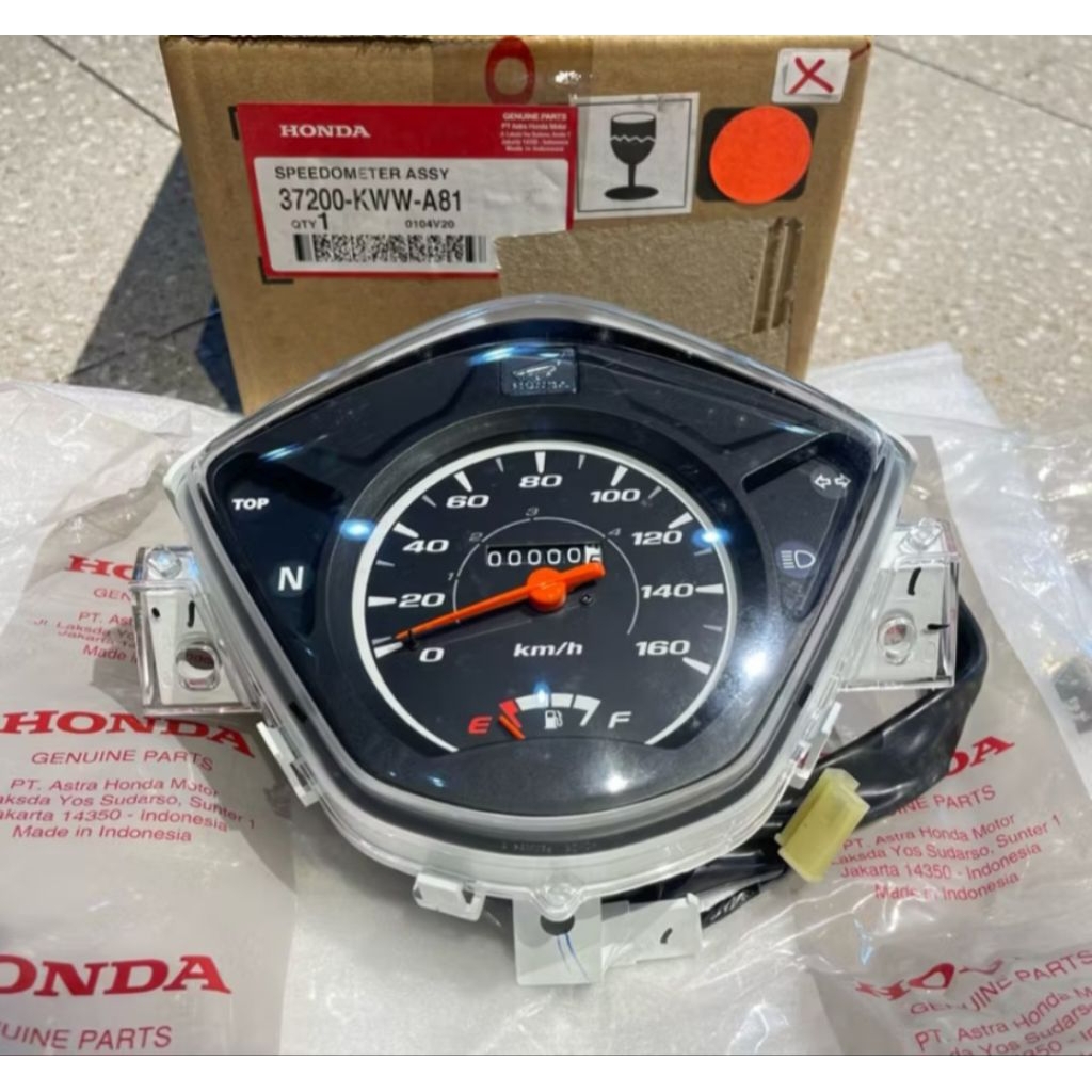 37200 KWW A81 SPEEDOMETER REVO ABSOLUTE 110 KARBU ORIGINAL AHM