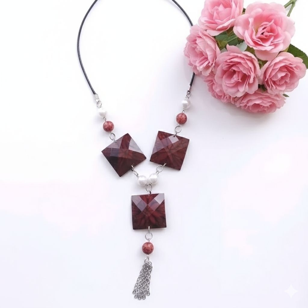 kalung aksesoris kalung wanita simple elegan