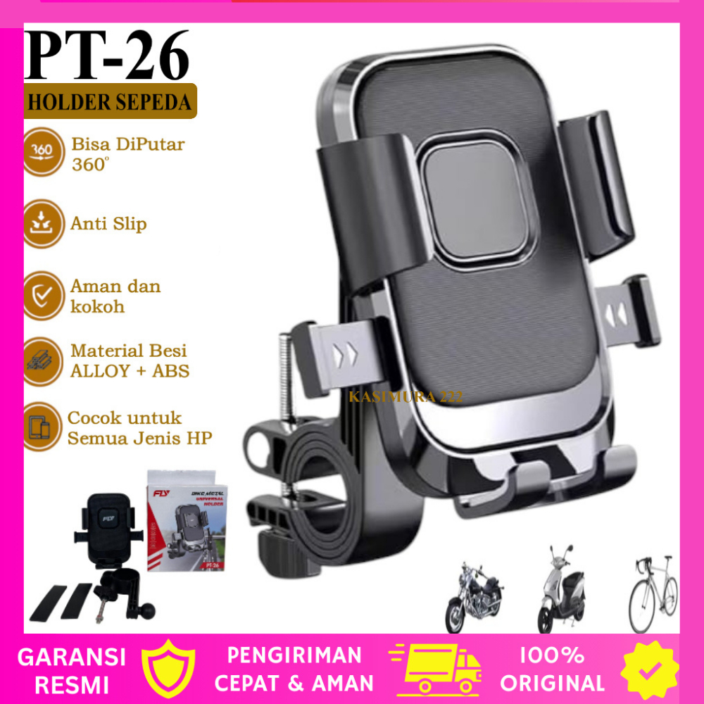 Phone Holder Pegangan Penyangga Hp Di Motor Stand HP Motor / Penyangga Handphone / Holder Phone