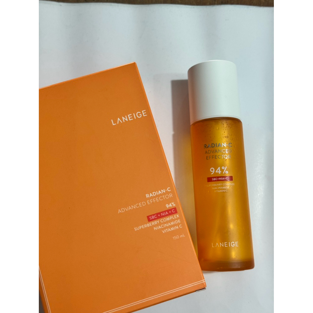 LIMITED PRELOVED BOTOL LANEIGE RADIAN C ADVANCED EFFECTOR / LANEIGE EDISI TERBARU LIMITED