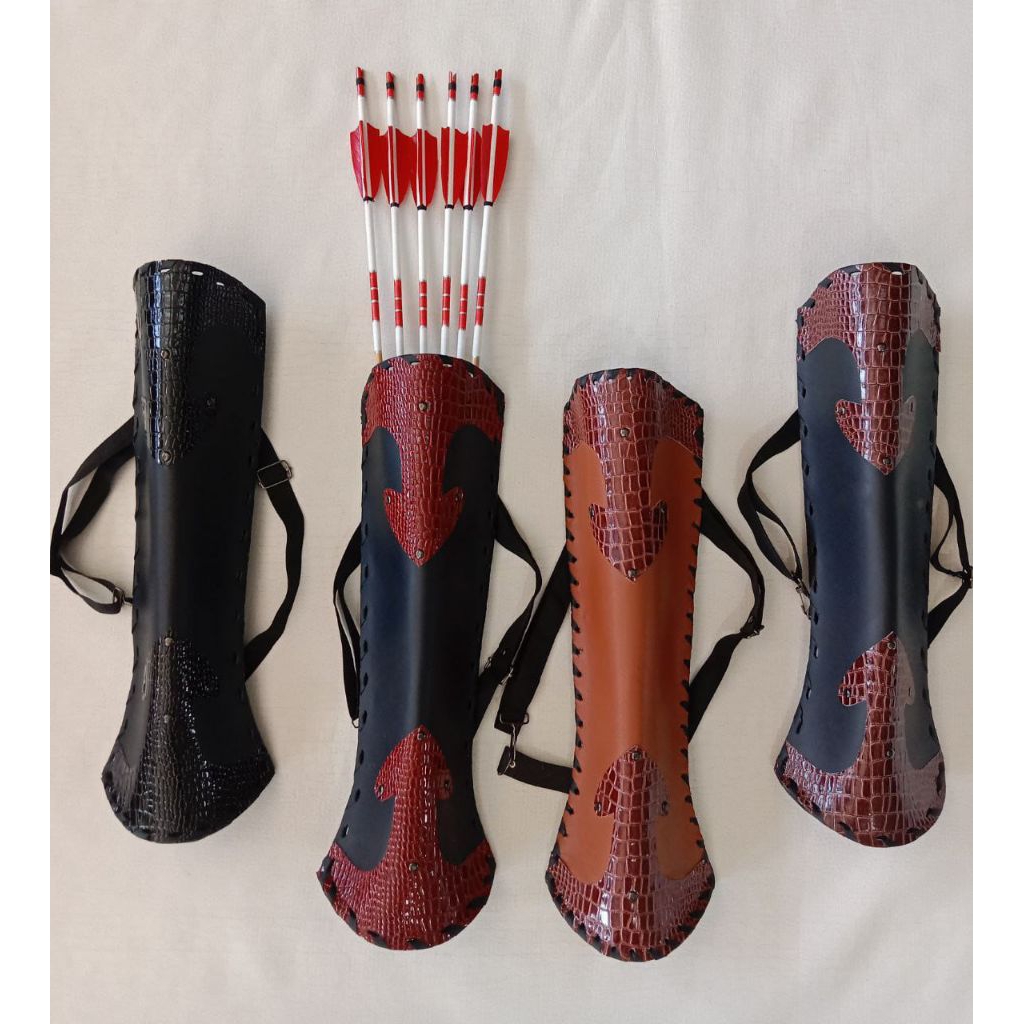 QUIVER PUNGGUNG EKONOMIS/BACK QUIVER ANAK & DEWASA || PANAHAN - ARCHERY