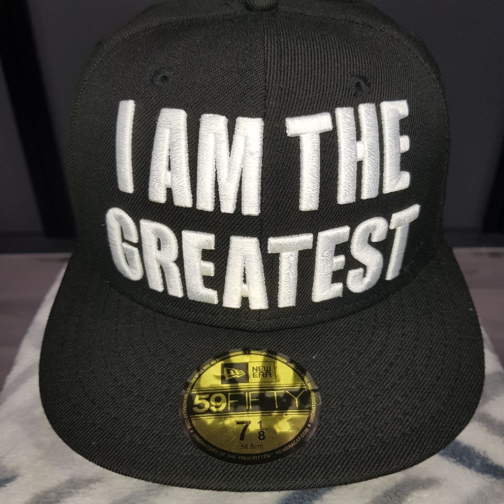 M. Ali "Iam The Greatest" x New Era 59 FIFTY 7 1/8 Up 7 1/4