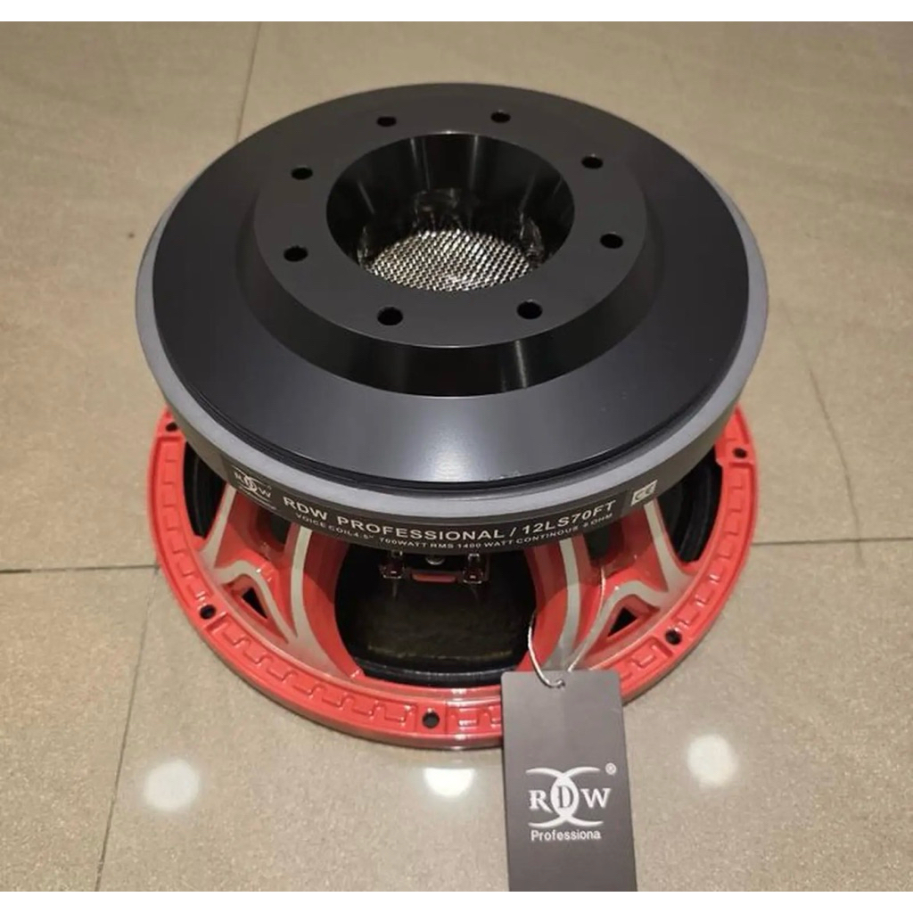 Speaker komponen RDW 12LS70F / 12 LS 70 F / LS70F 12 inch