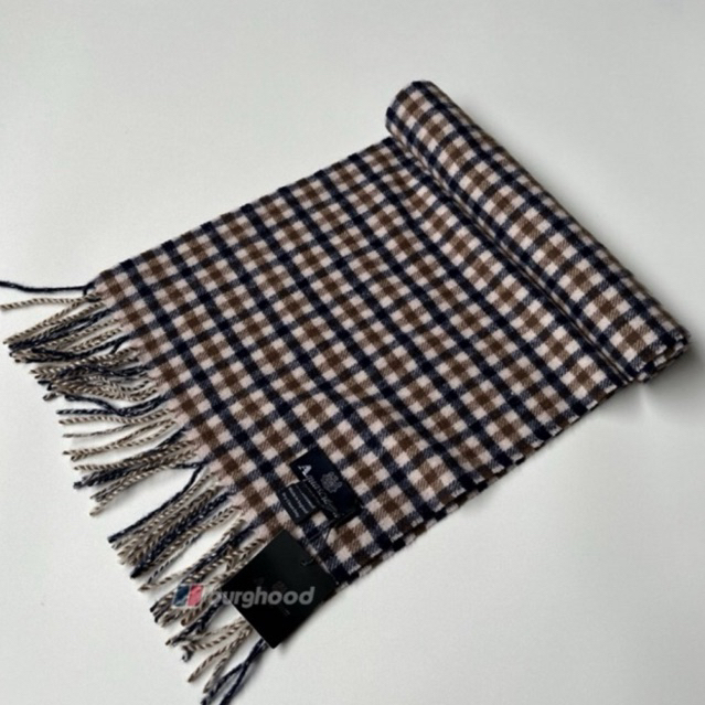 Aquascutum Club Check Lambswool Scarf