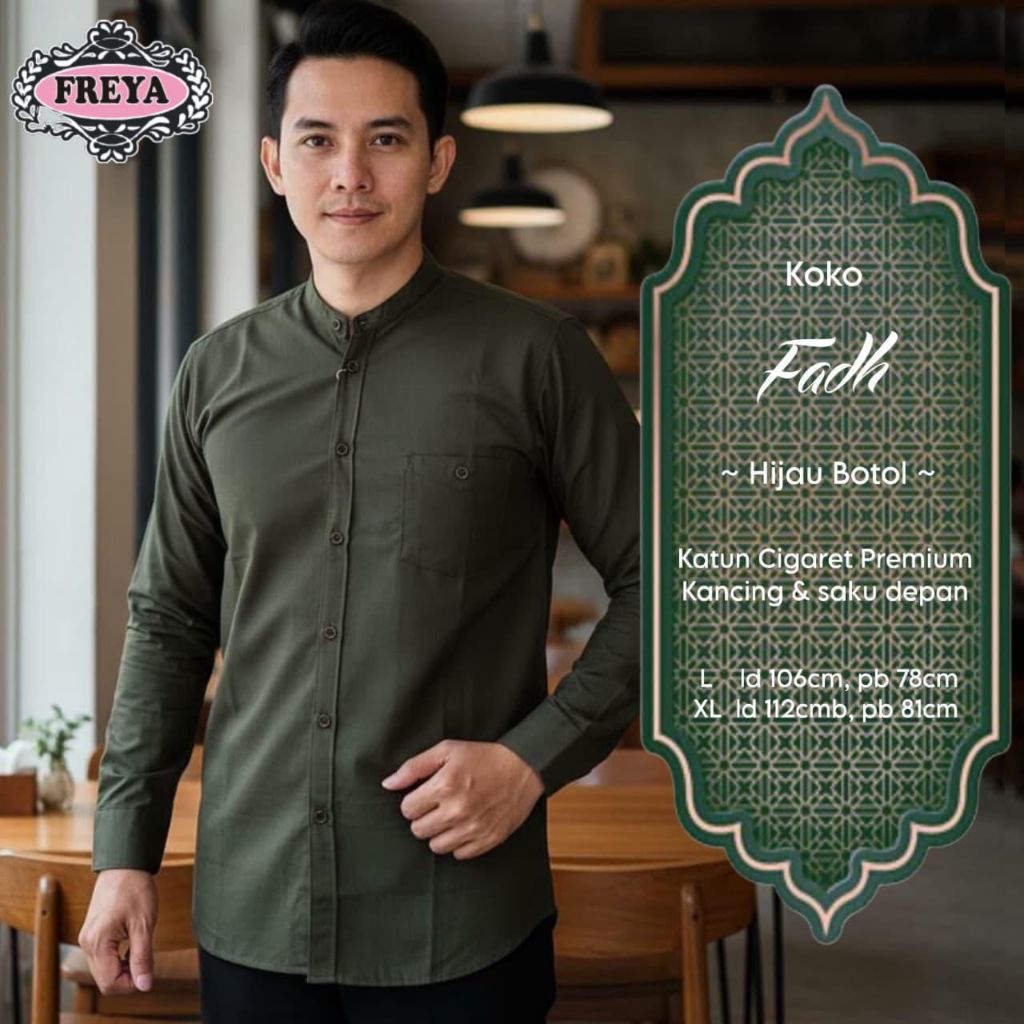 KOKO FADH HIJAU BOTOL