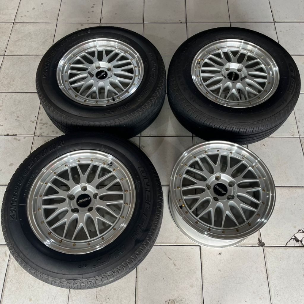 VELG MOBIL SECOND BBS RING 17 R17X7,5 5X114,3 ET40 + BAN 3PCS 225 65 R17