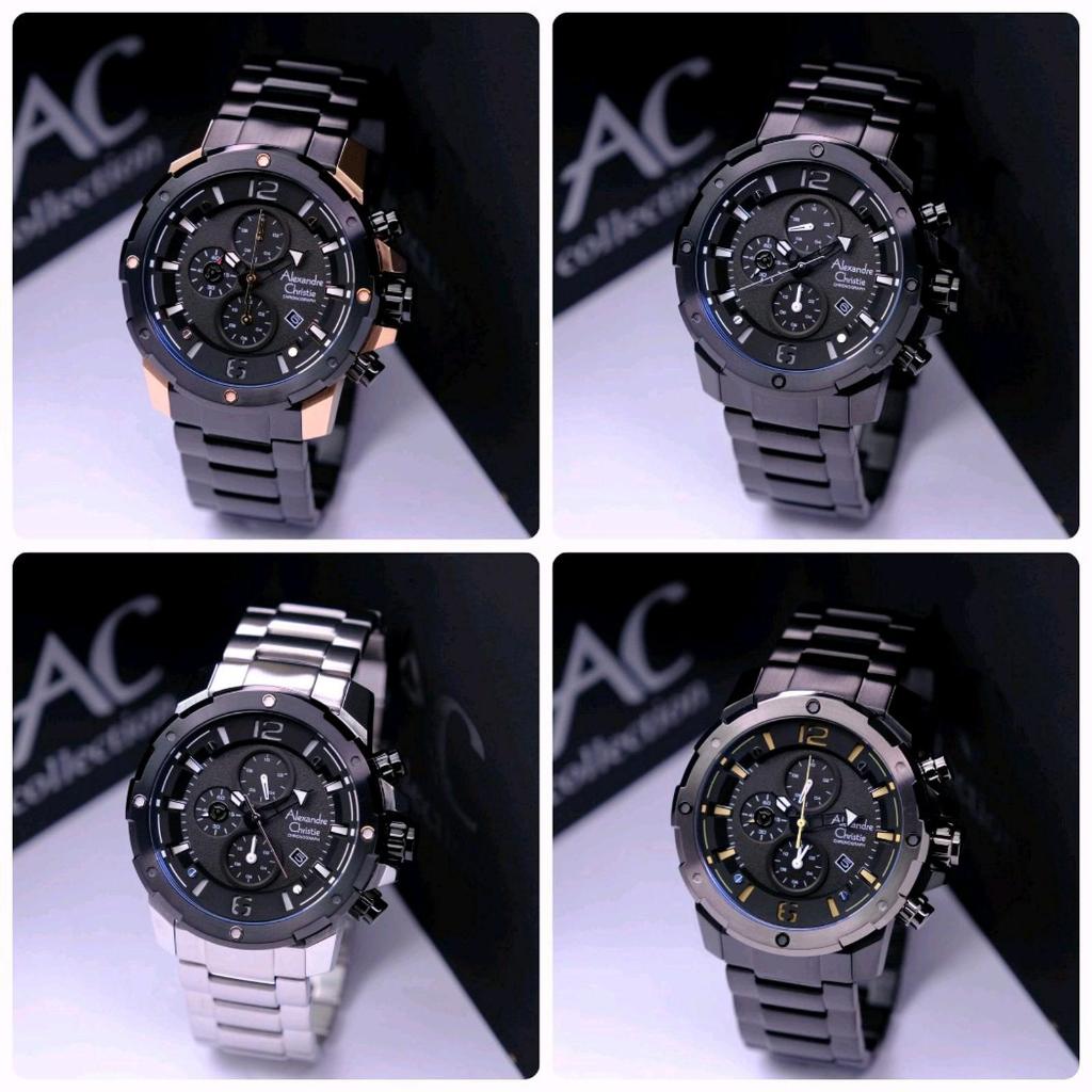 JAM TANGAN ALEXANDRE CHRISTIE 6410 PRIA ORIGINAL AC 6410 JAM TANGAN COWOK