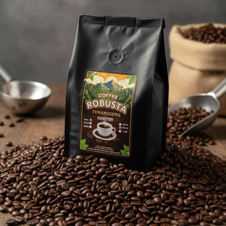 Biji Kopi / Kopi Robusta Temanggung Biji / Bean / Halal