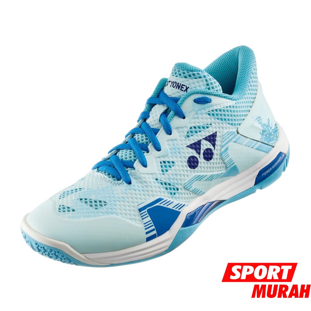 SEPATU BADMINTON YONEX POWER CUSHION ECLIPSION Z MID LIGHT BLUE POEZM6