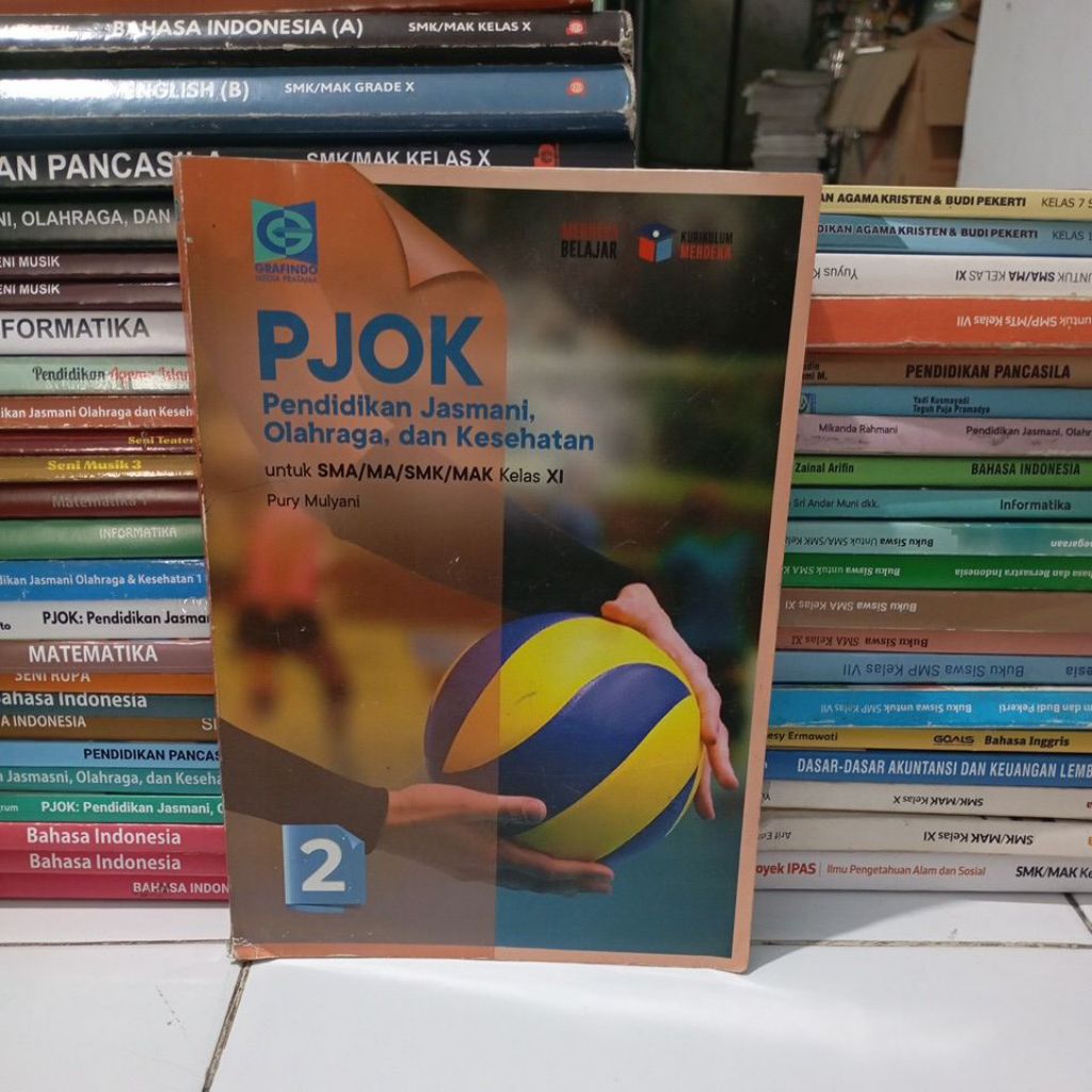 BUKU PJOK KELAS 11/2 SMA GRAFINDO KURIKULUM MERDEKA