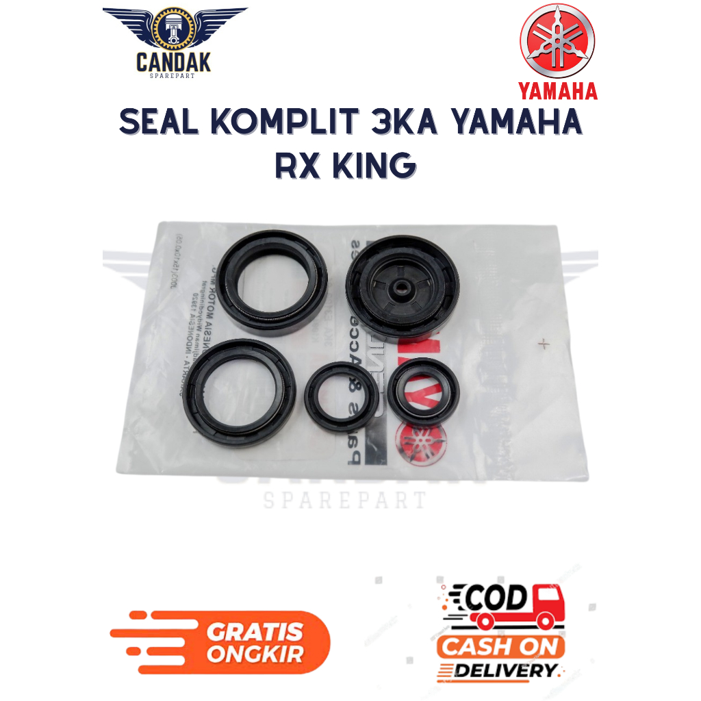 Seal RX King Komplit 3KA Original Premium – Sil Set RX King Ori Genuine Parts