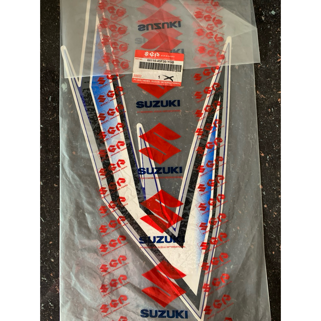 Stiker Tangki Thunder 125