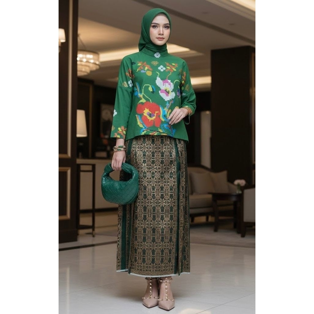 Baju Bodo Tenun Lagosi