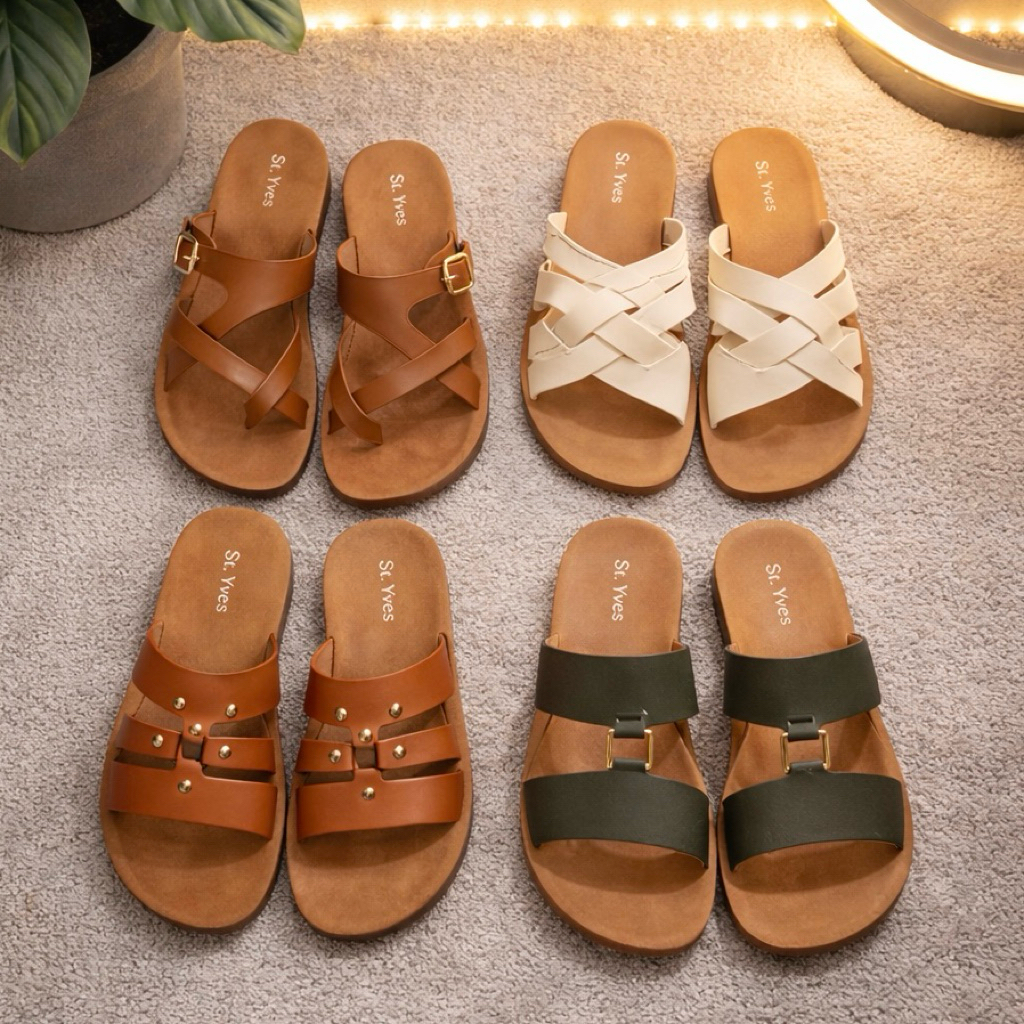 St Yves Sandal Wanita Nyaman Elegan Terbaru by Dept Store SY011