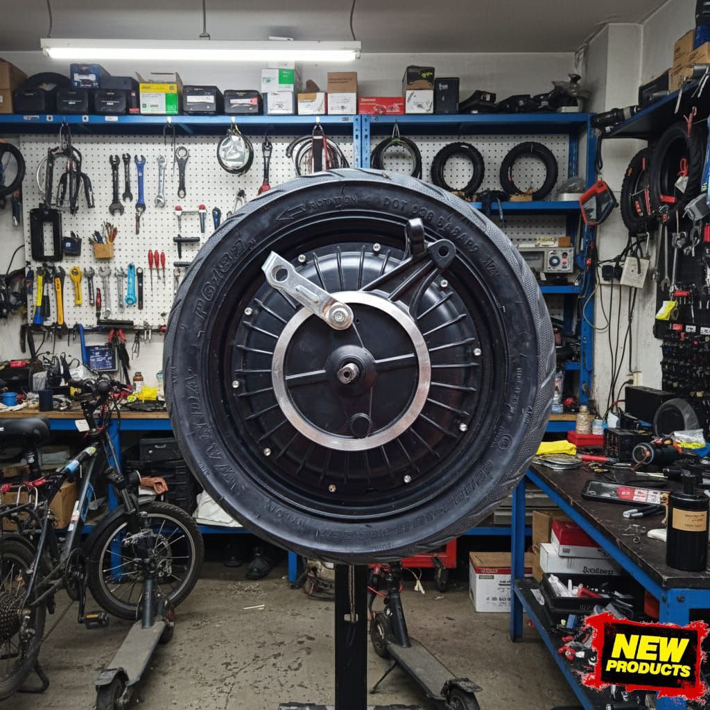 Dinamo Sepeda Listrik 48V 350W & 500W Hub Motor BLDC Roda Belakang Universal