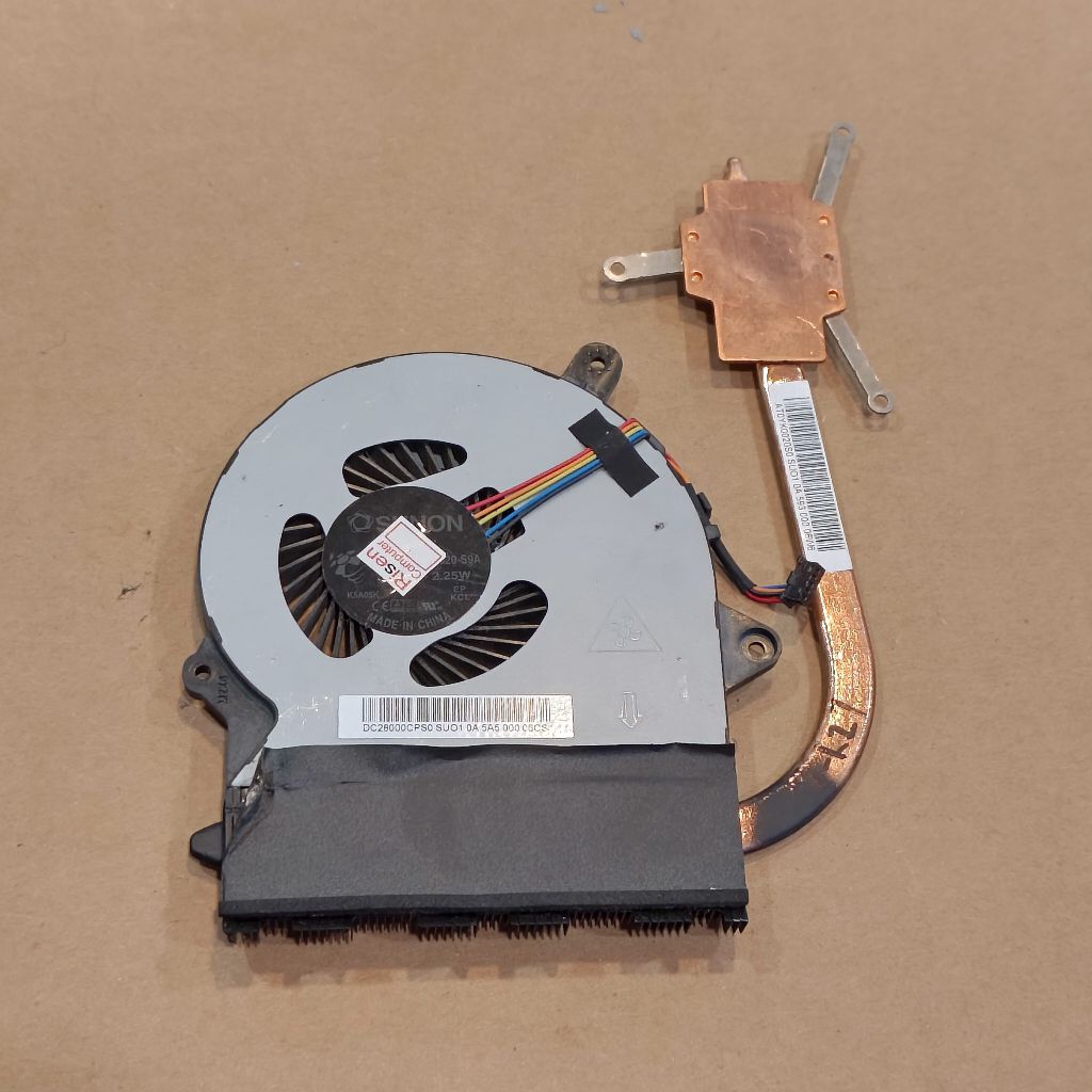 HSF HEATSINK FAN LENOVO IDEAPAD IP 300 - 14IBR Heatsink Fan Kipas Besi Pendingin Processor kondisi s