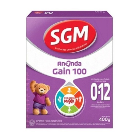 SGM Ananda Gain 100 0-12 Bulan 400 Gram