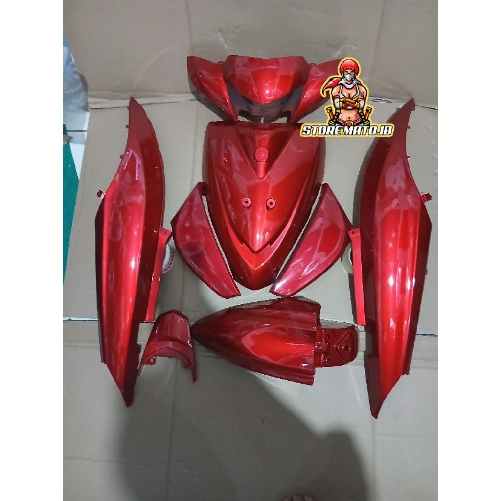 full body mio j merah maroon