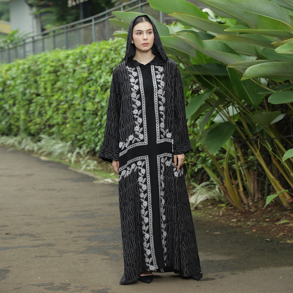 Batik Huza - Dress Venetia - Dress Batik Wanita