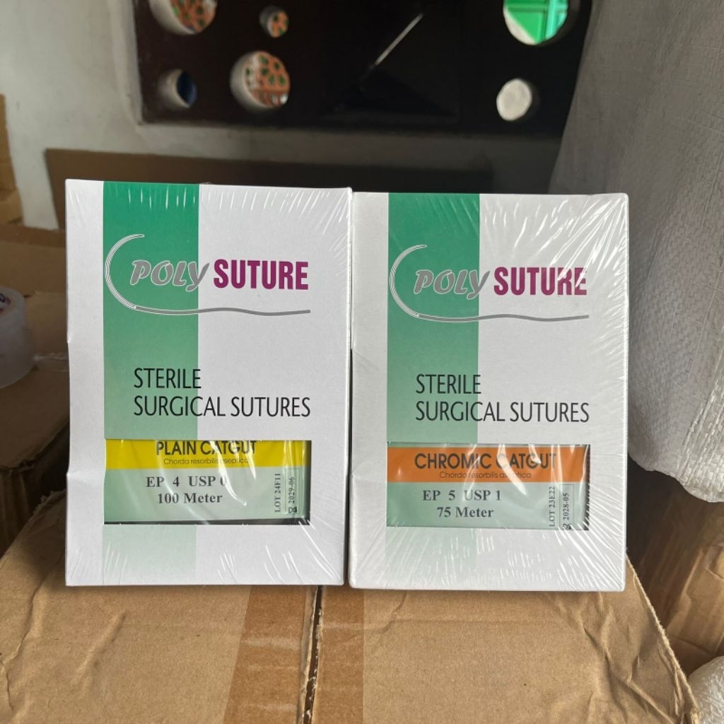 Benang Roll Plain,Chromic 3/0,0,1