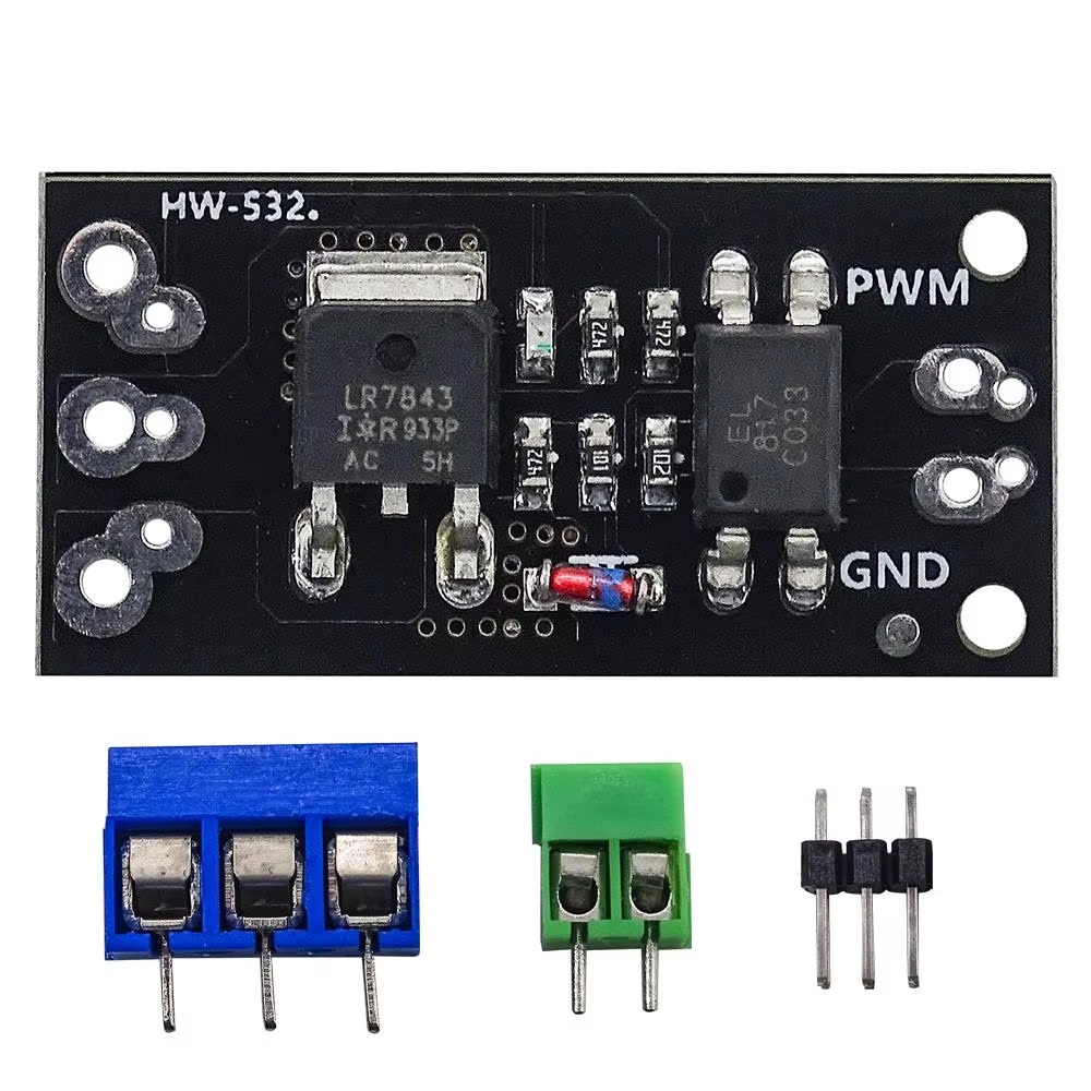Module Mosfet FR120N D4184 LR7843 Mos Tube FET Module Pengganti Relay